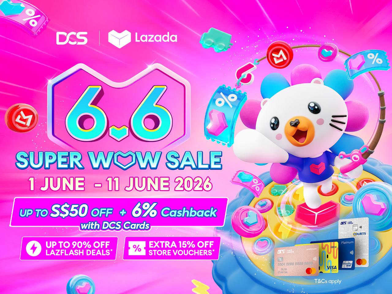 Lazada 6.6 Sale